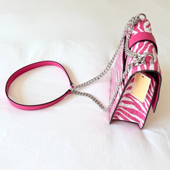 Michael Kors Zebra Print Crossbody Bag - Picture 12 of 16